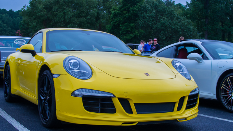Second best yellow, which matched the “Baby On Board” sticker in the window.